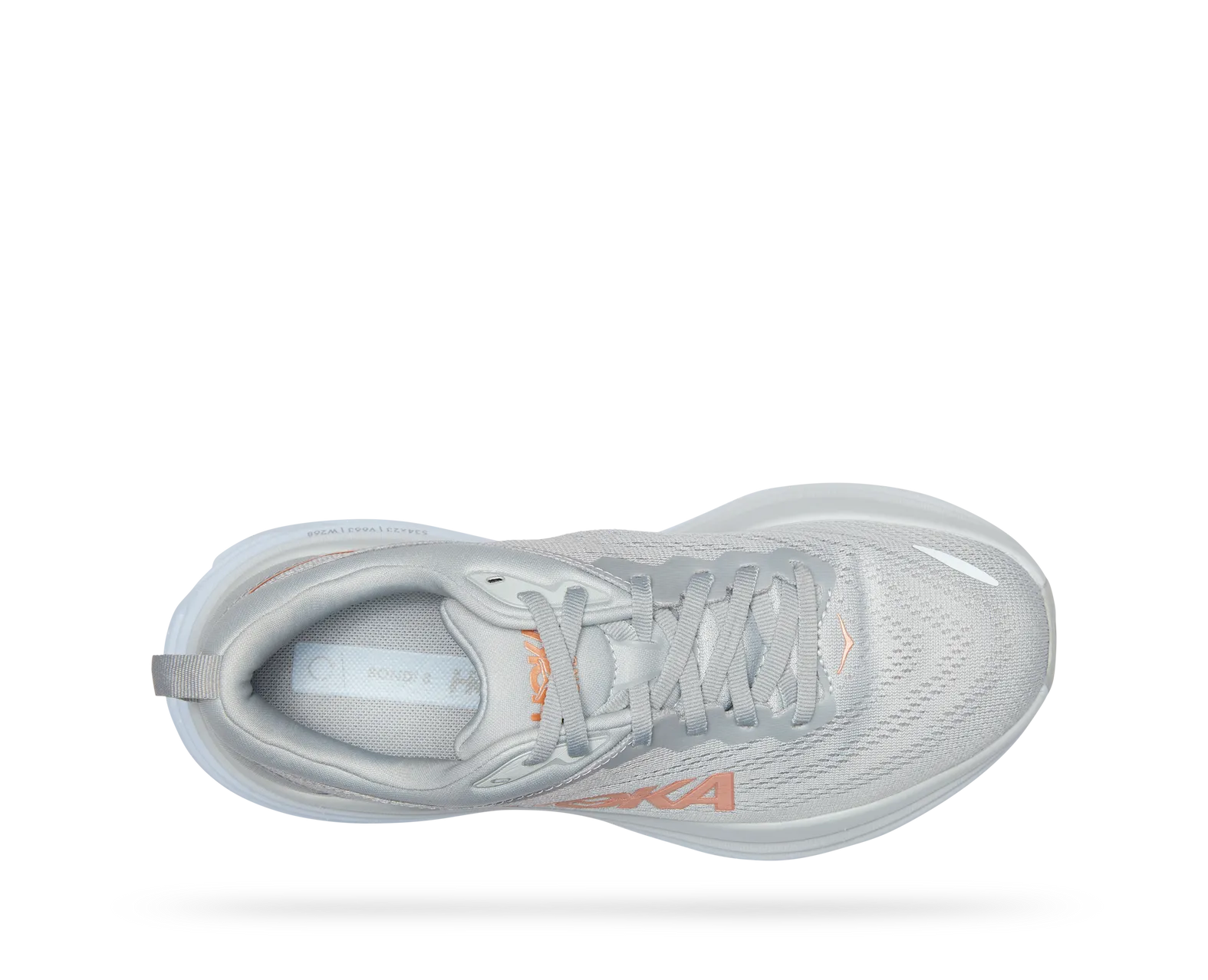 HOKA W BONDI 8 WIDE HARBOR MIST/LUNAR ROCK